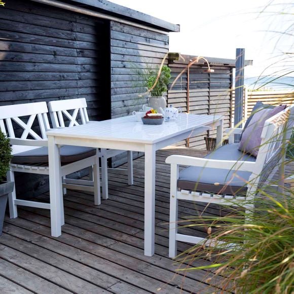 Havemøbelsæt Hvid Alt i billige havemøbler