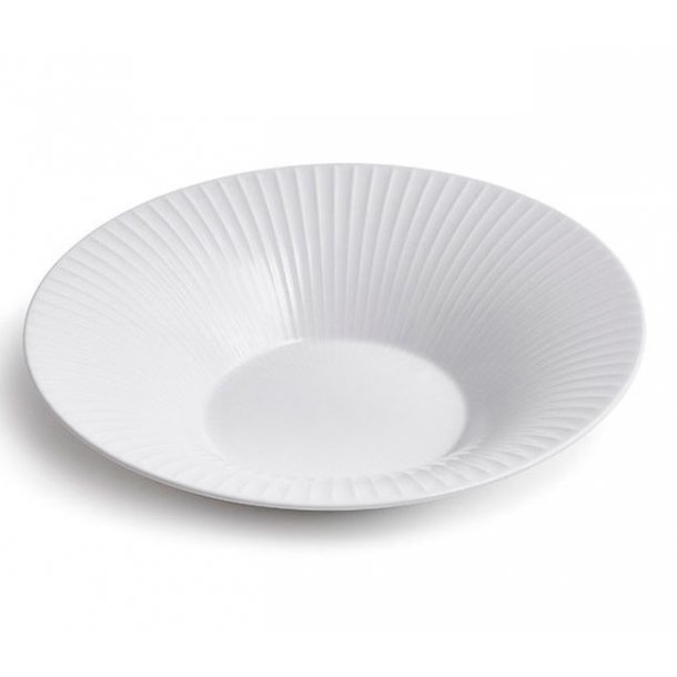 Kahler Hammershoi Tallerken Dyb 26 Cm Hvid Porcelaen