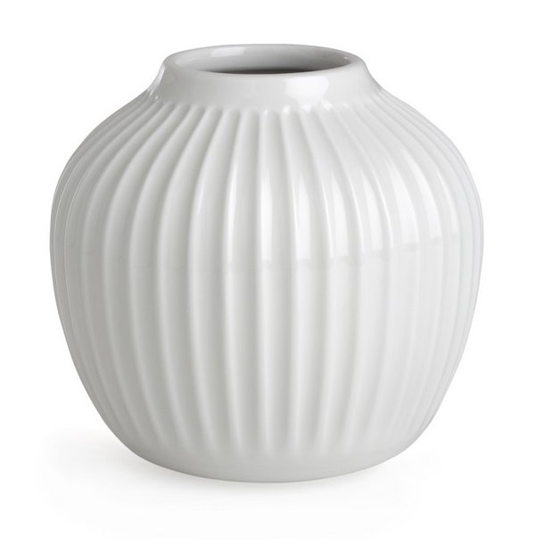 Kahler Hammershoi Vase Hvid H 125 O 135 Keramikvaser