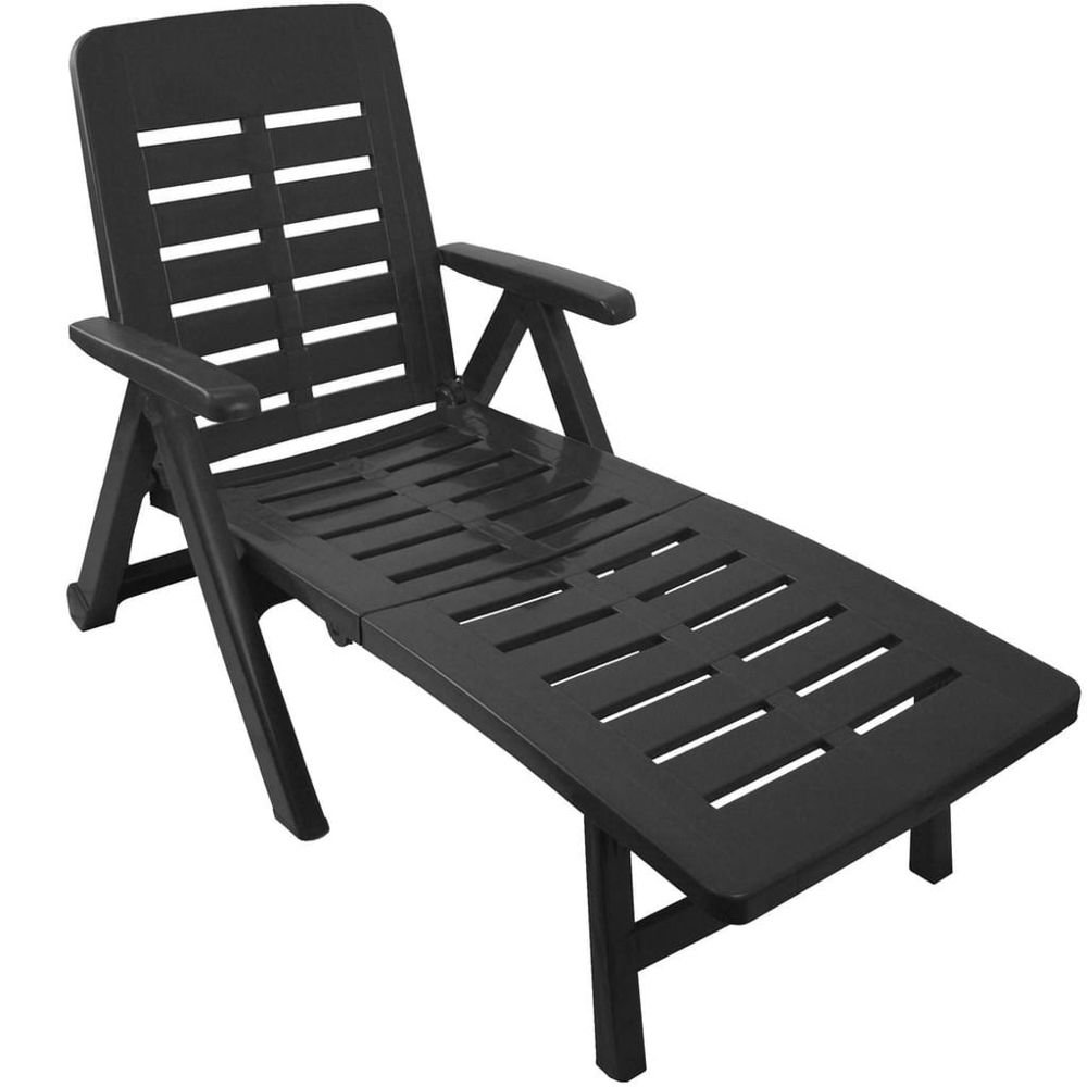 Smeraldo Solvogn antracit grå plast Solvogne Havemøbelhuset